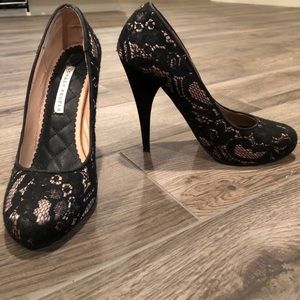 Sexy Lovely People Lace Heels